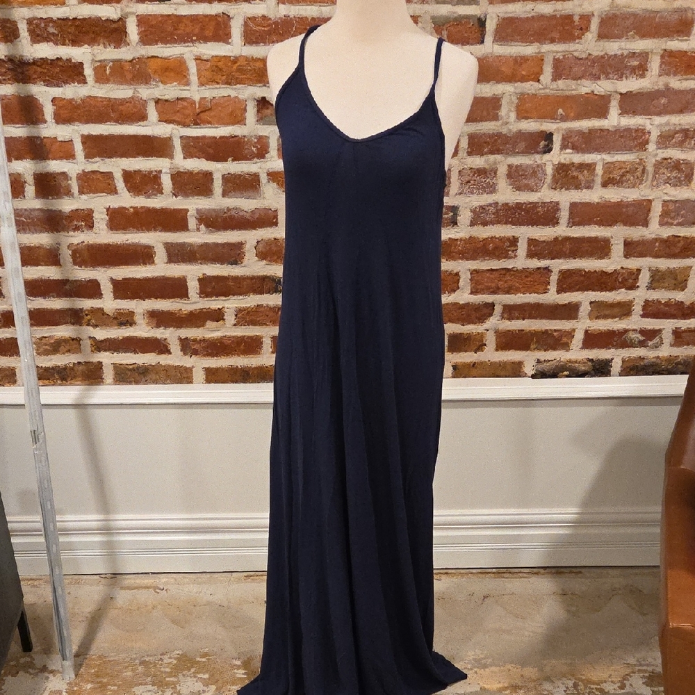 Loveappella Deep Blue Maxi Dress